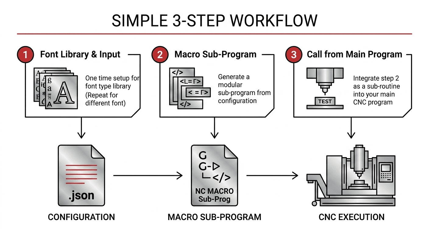 simple 3 steps
